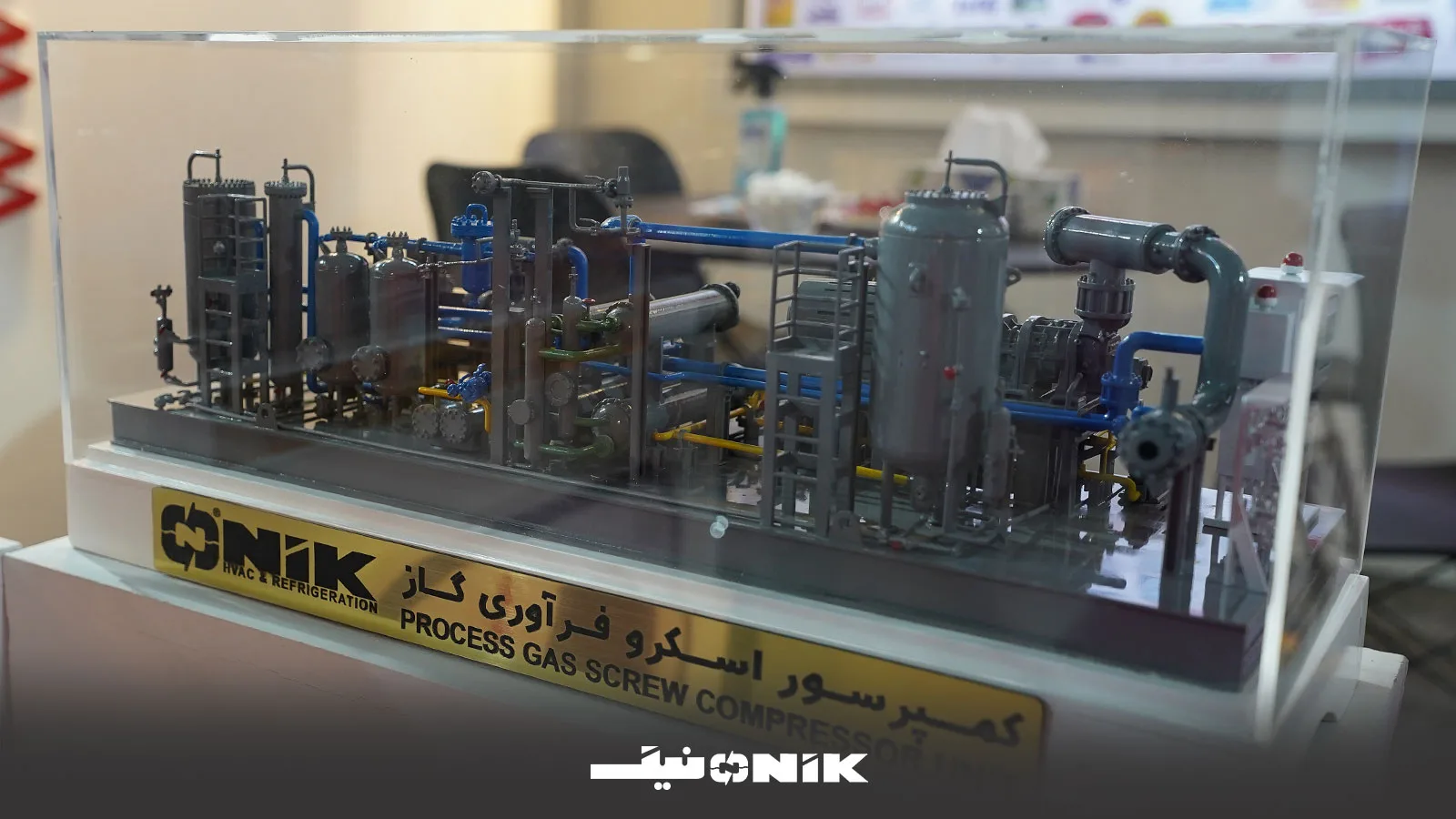 کمپرسور اسکرو فرآوری گاز